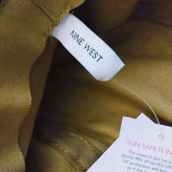 NINE WEST WOMEN COTTON BUCKET HAT ONE SIZE - Picture 4 of 11